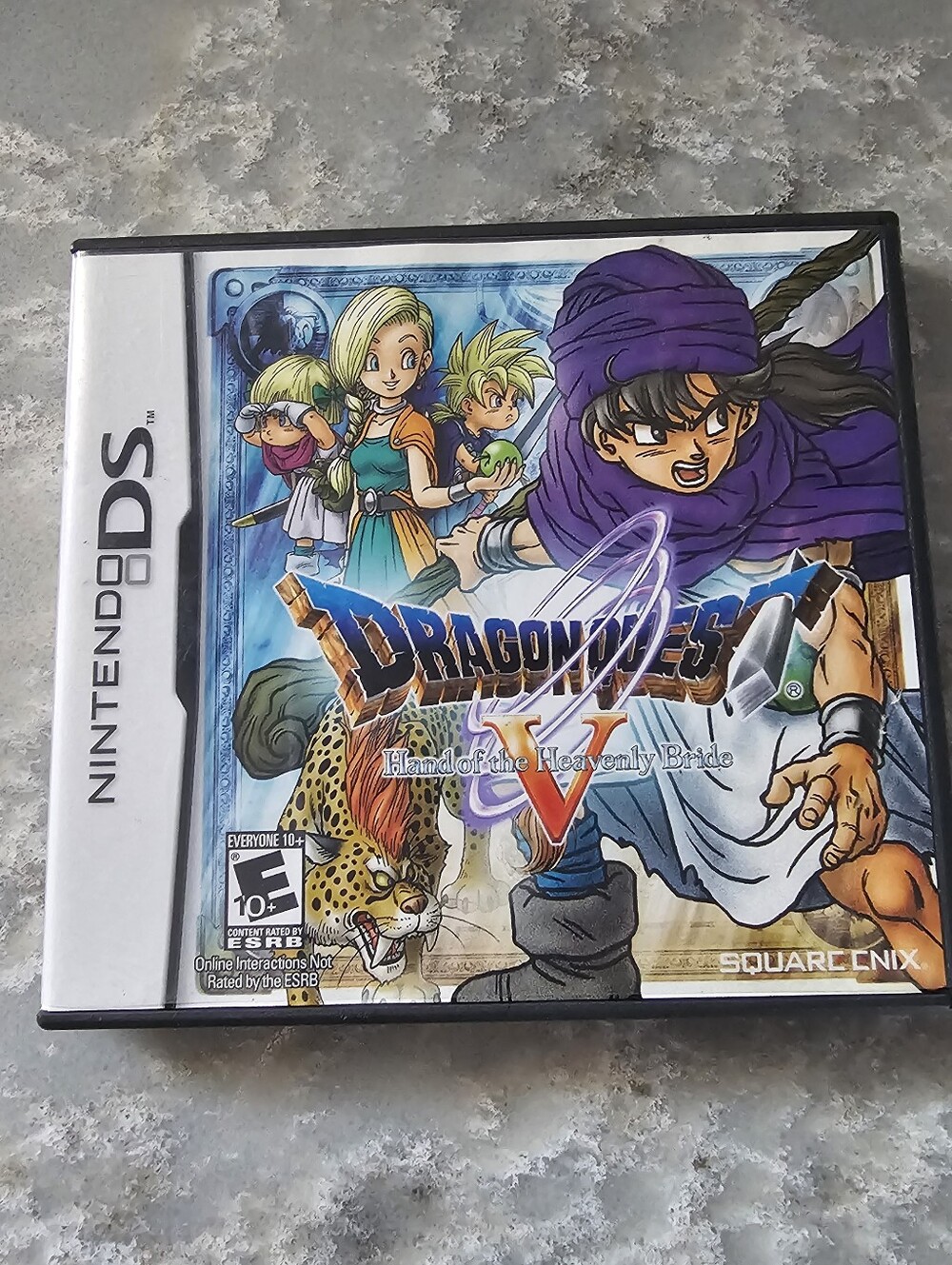 Dragon Quest V 5: Hand of the Heavenly Bride (Nintendo DS) CIB US Version